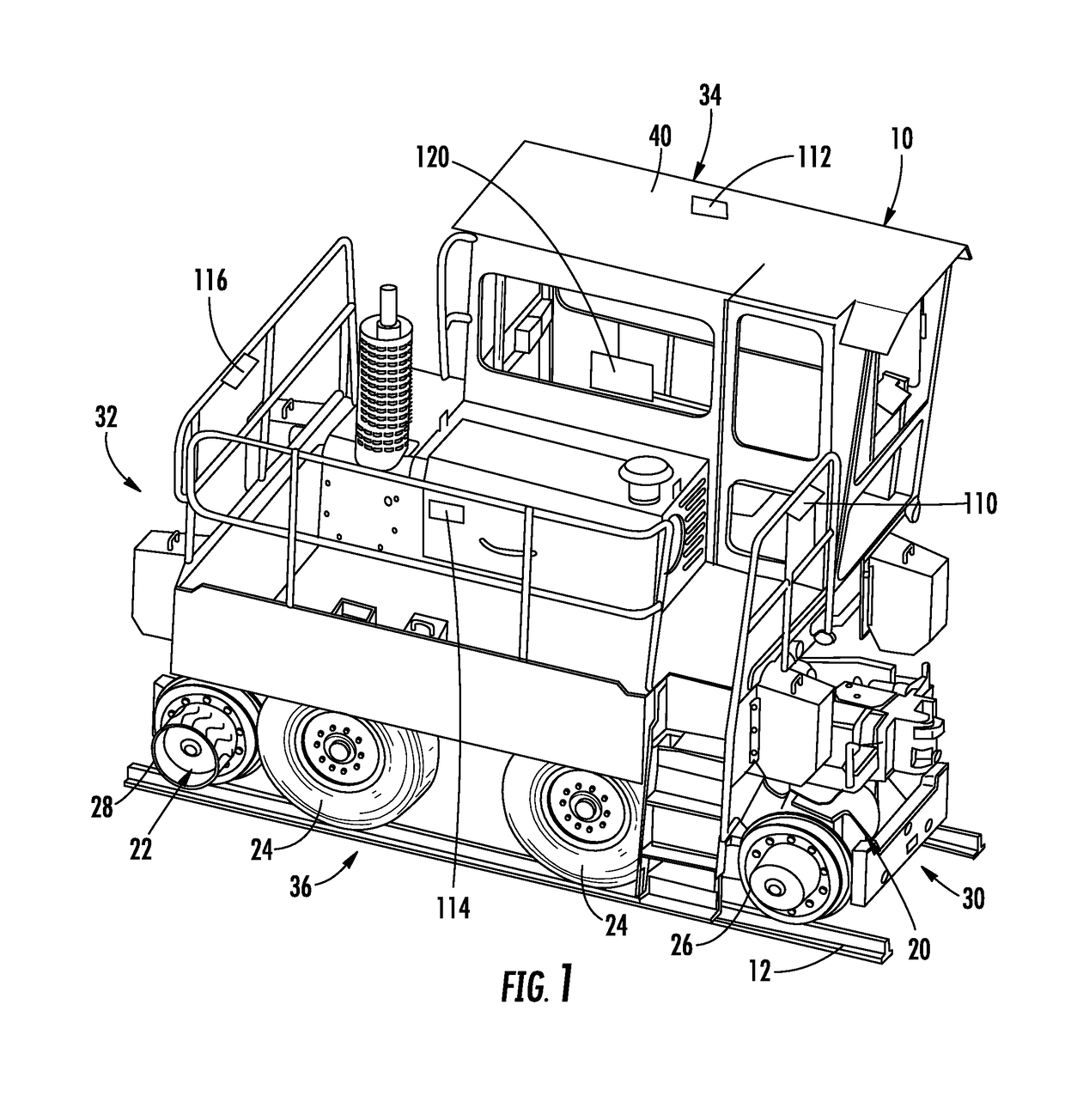 Visual assist for railcar mover