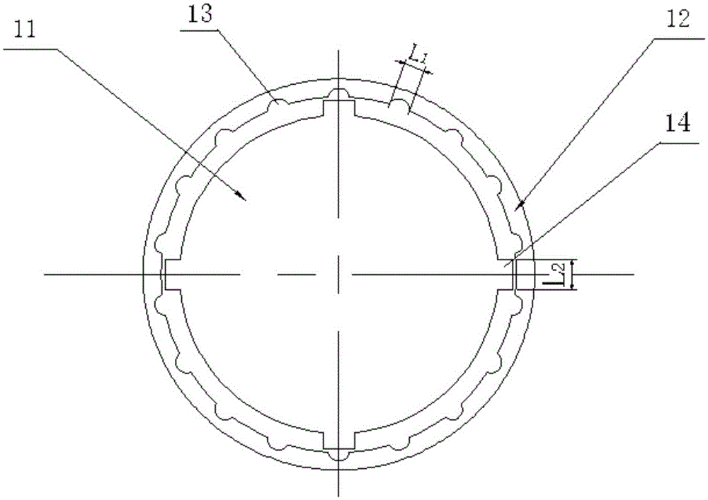 A submersible aerator with grinding device