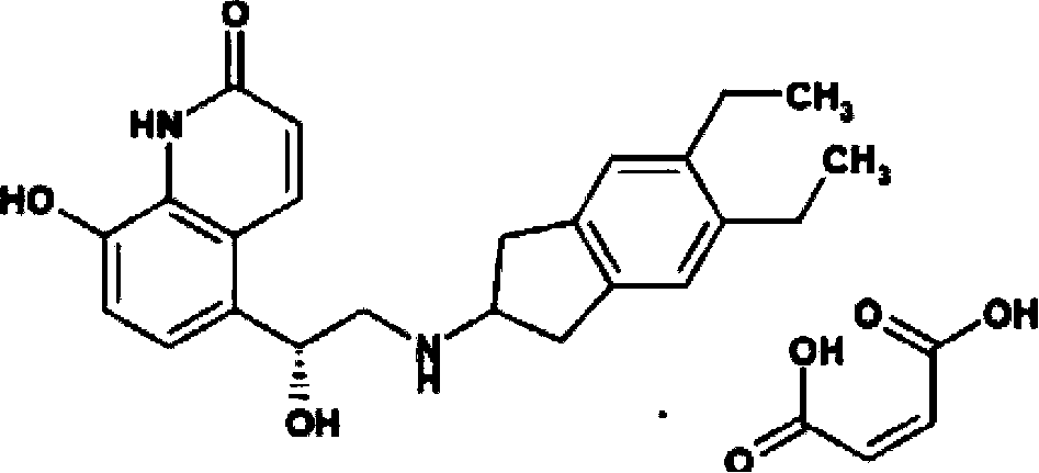 Preparation method of indacaterol intermediate diethylbenzene