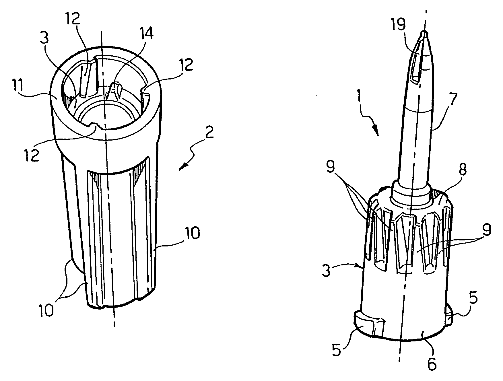 Cannula with protection cap for medical infusion lines and the like