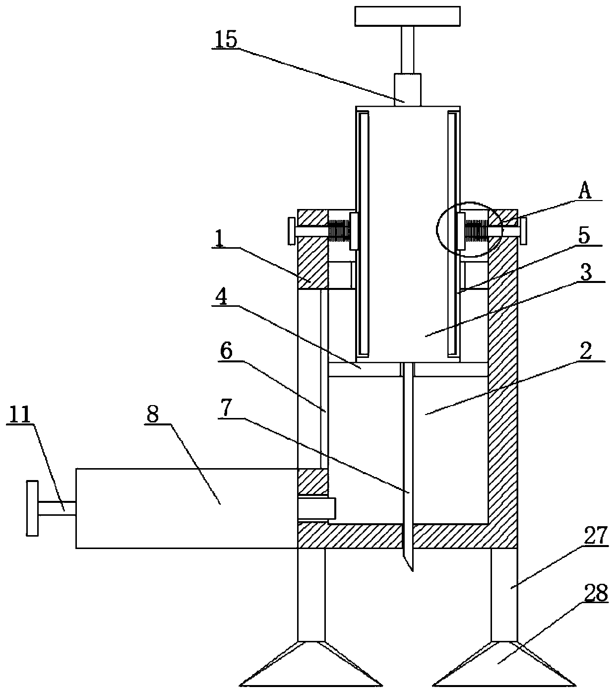 Locating-type anesthetic needle for intraspinal anesthesia