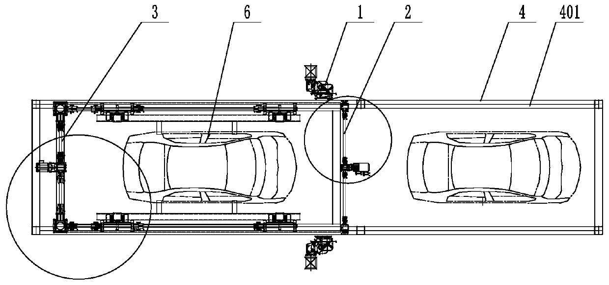 A robot lifting conveyor