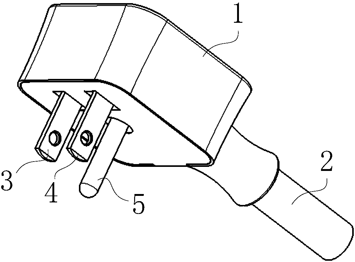 Power cord plug with wireless module