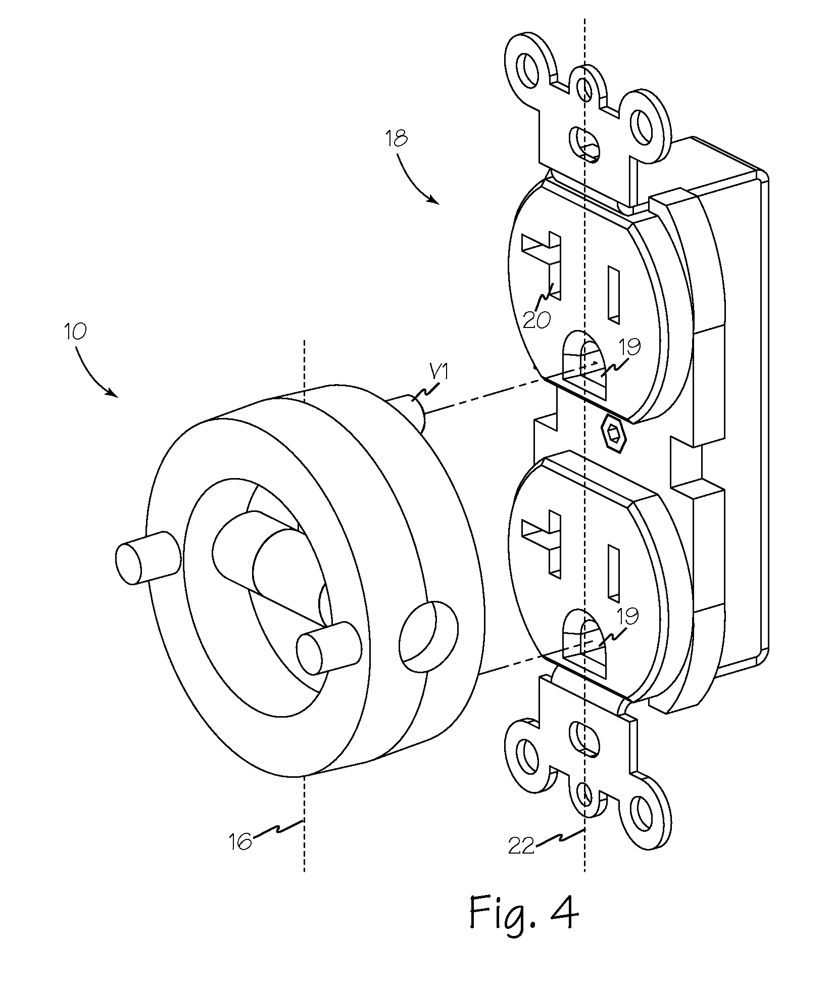 Electrical Outlet Bubble Level