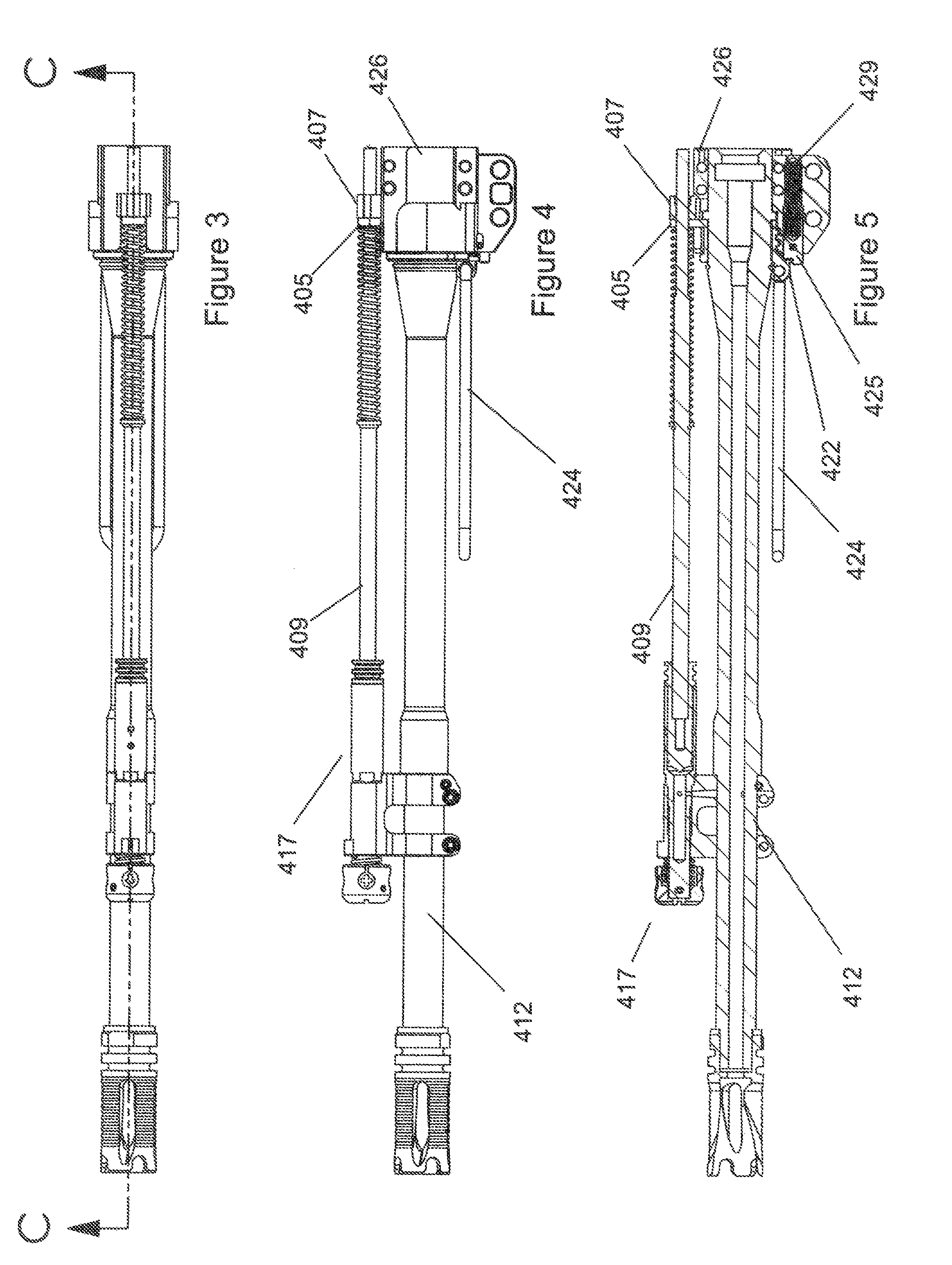 Quick change barrel system for a firearm