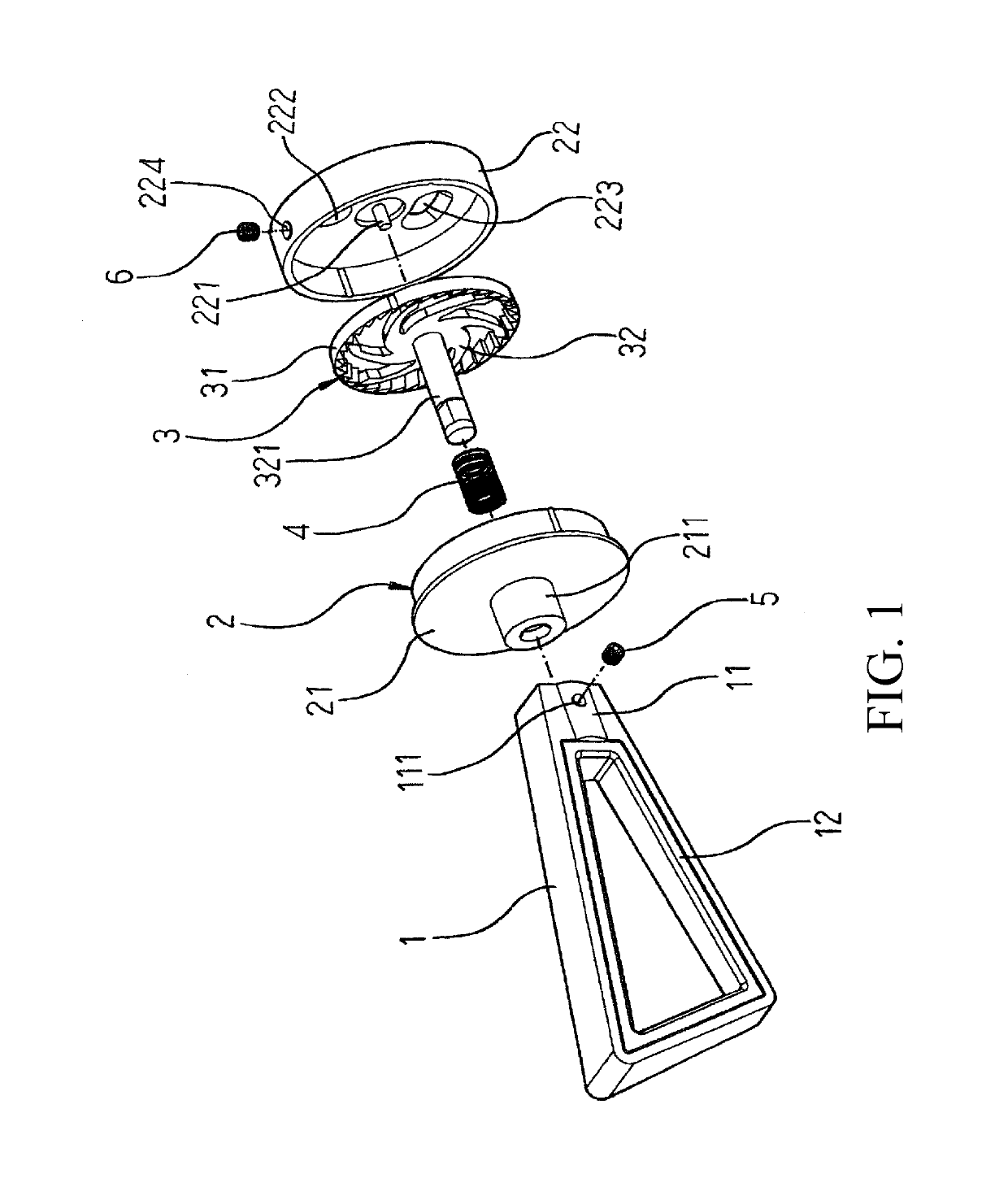 Rotatable bracket structure