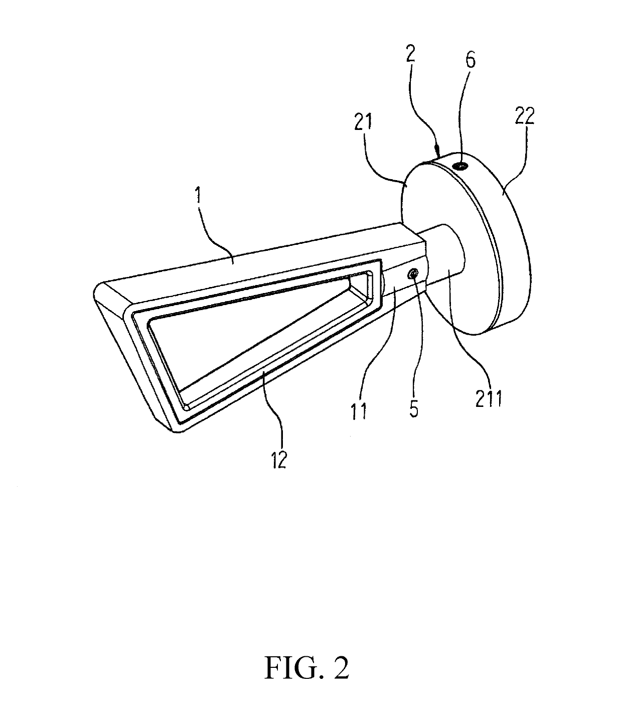 Rotatable bracket structure