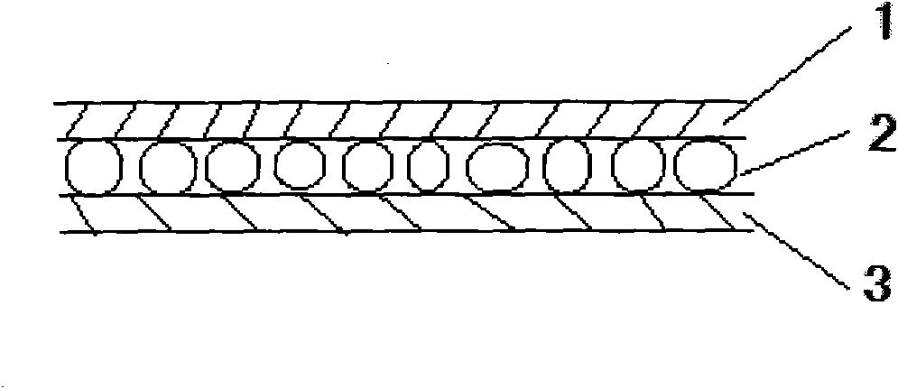 Kraft compounded double-layer air bubble film