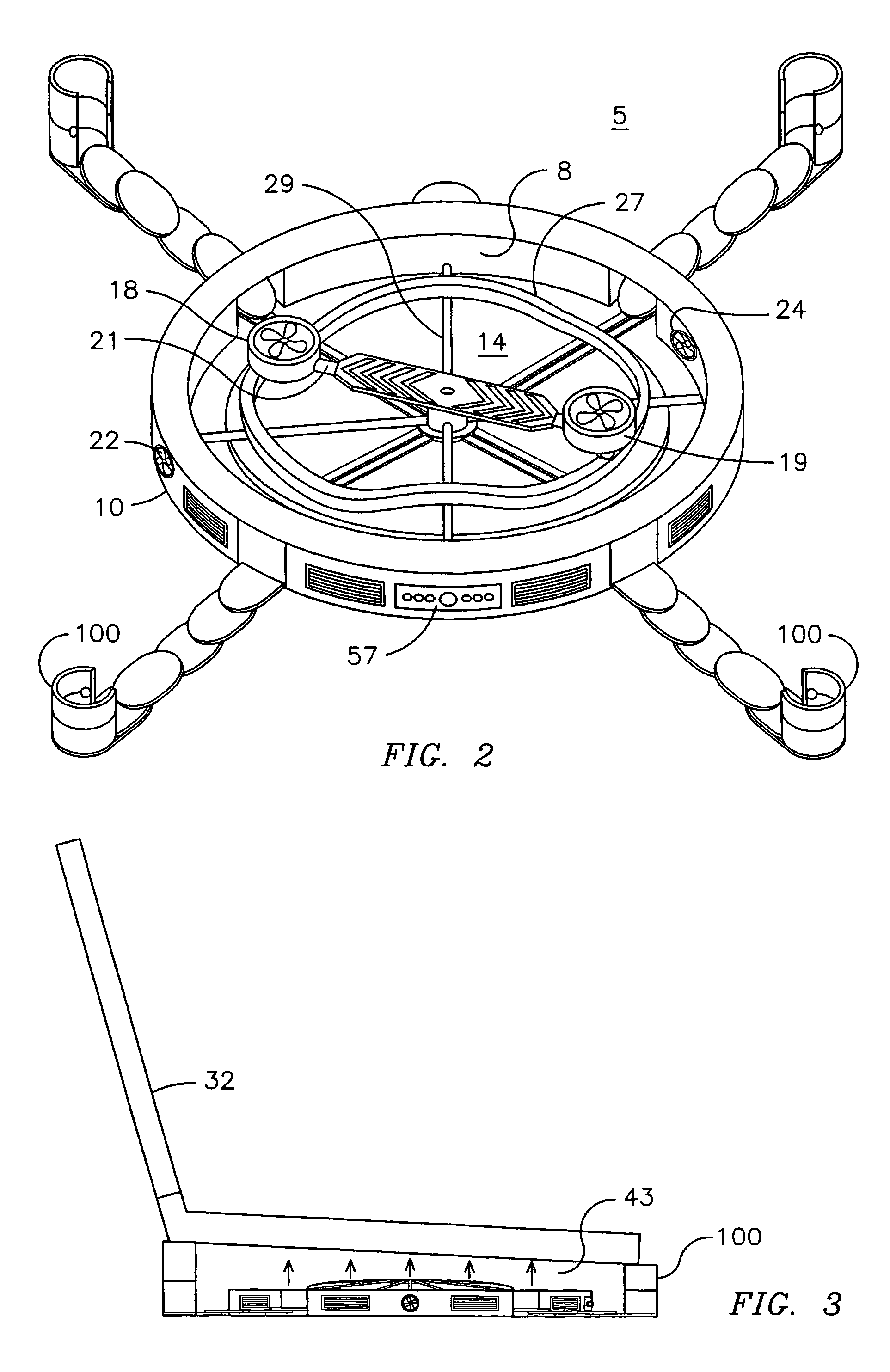 Laptop computer cooling device