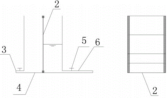 Device and method for simulating the migration of pollutants in tidal reciprocating river channels and the upward movement of brine