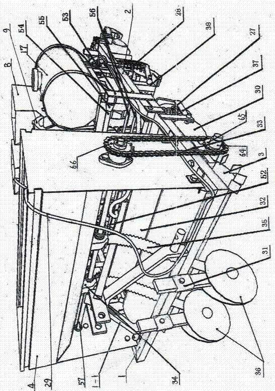 Weather-proof peanut film-covering seeder