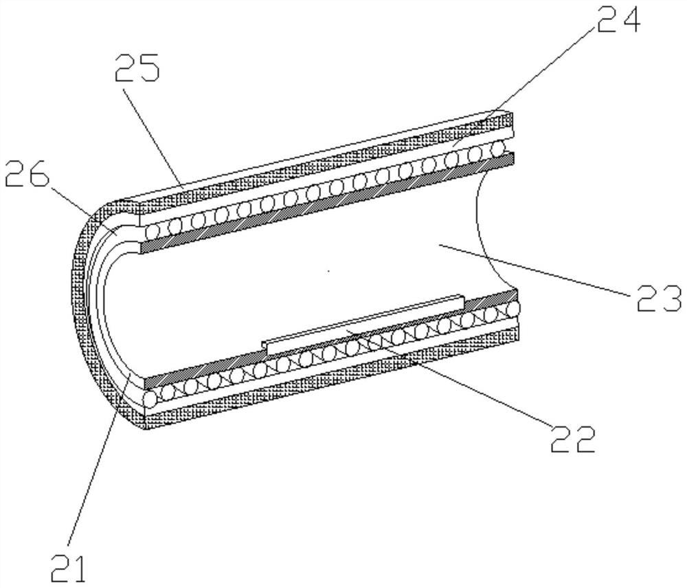 Portable low-adsorption high-temperature pretreatment device