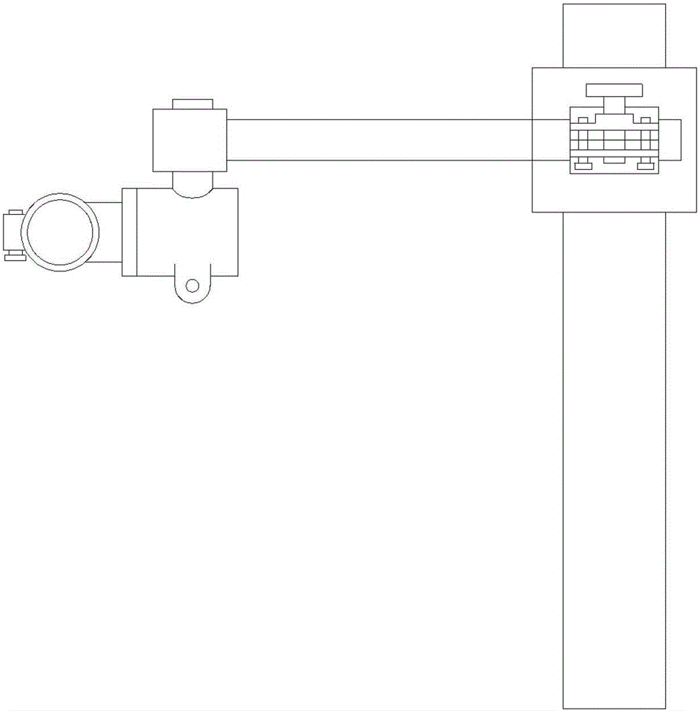 High-speed welding device for double-TIG (tungsten inert gas) welding gun thin-wall steel pipe