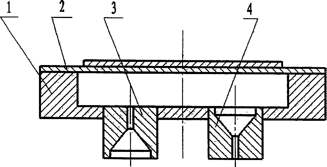 Valveless piezoelectric pump