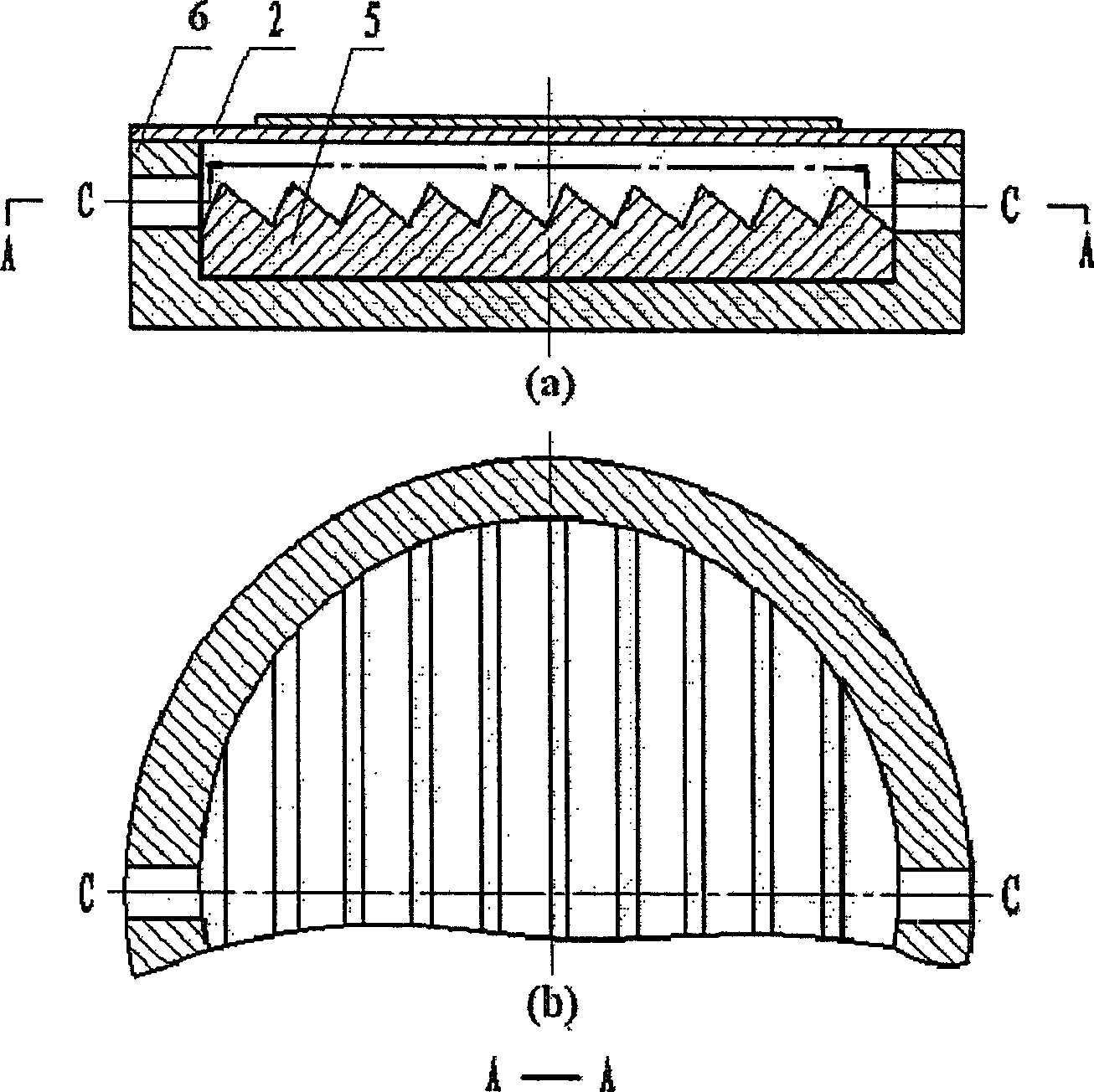 Valveless piezoelectric pump