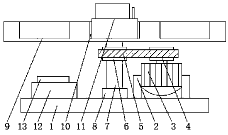 Manipulator display device convenient to replace