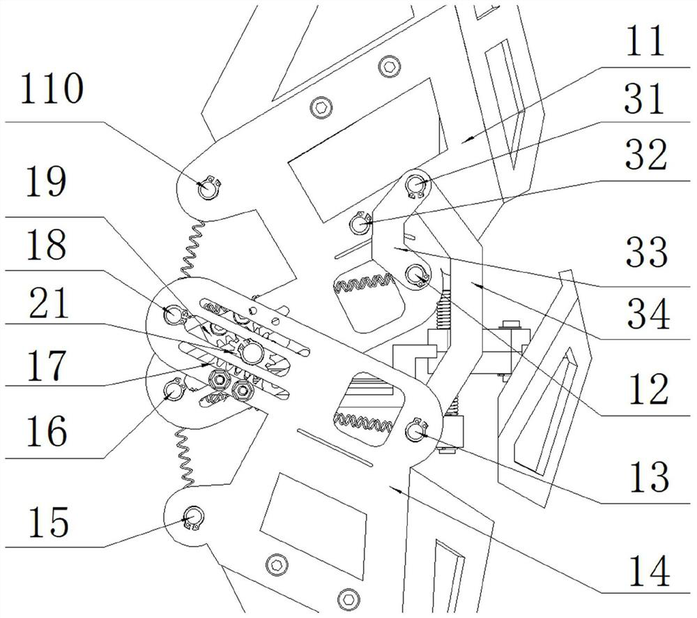 A bionic knee joint mechanism based on tensegrity structure