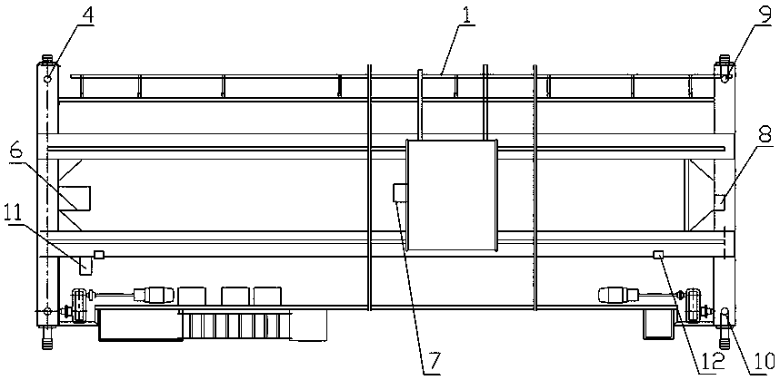 Bridge crane automatic control device