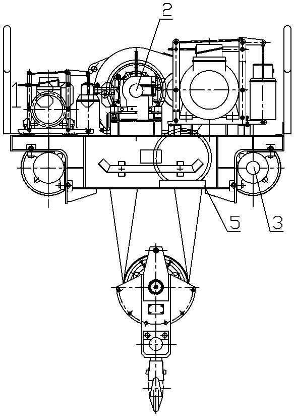 Bridge crane automatic control device