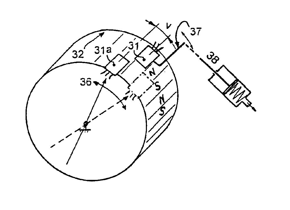 Method and circuits for controlling the power of an electronically switched, two-phase reluctance machine