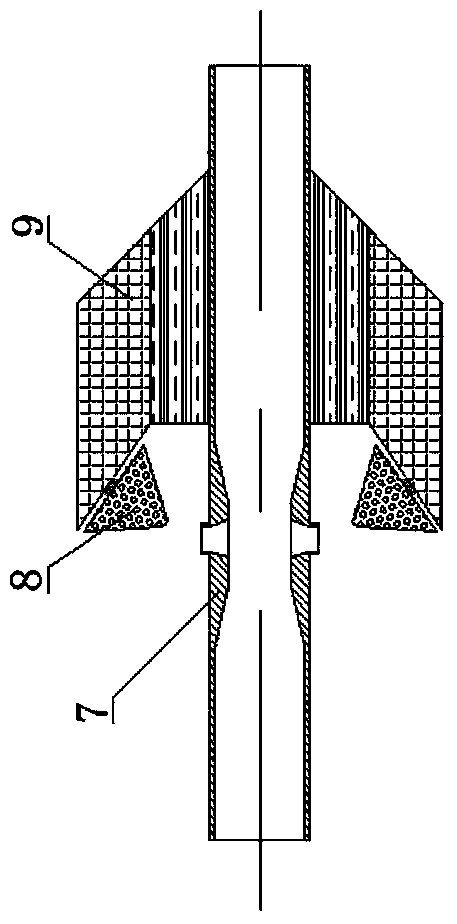 In-hole jet-suction cuttings removing and reaming method for horizontal directional drilling