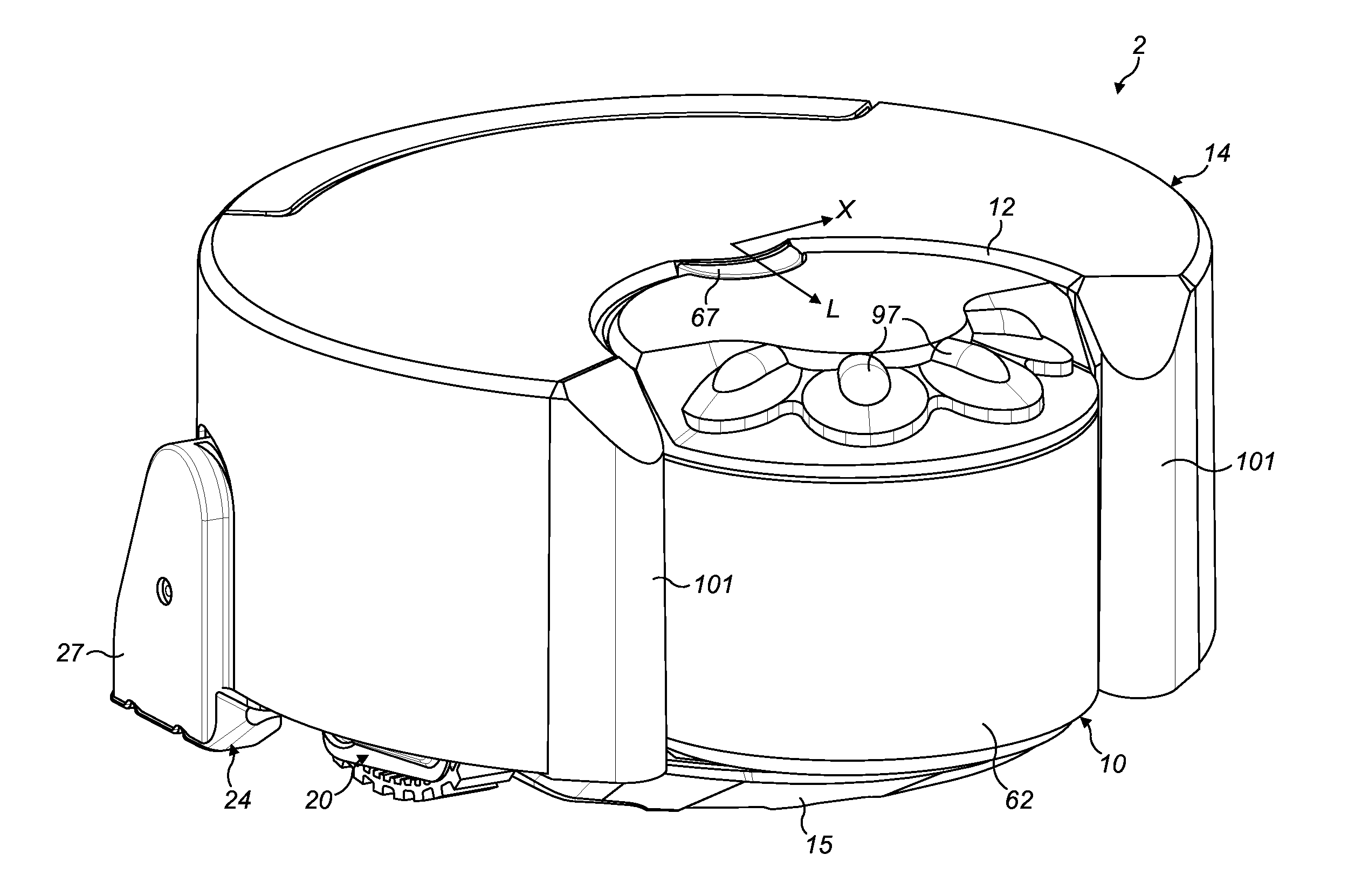 Autonomous vacuum cleaner