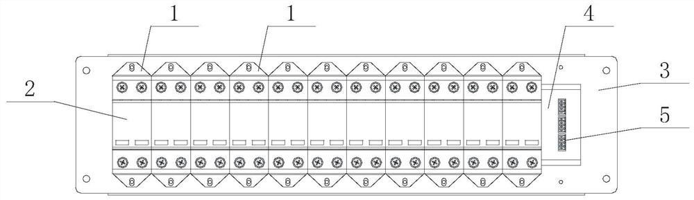 A hot-swappable power supply monitoring device