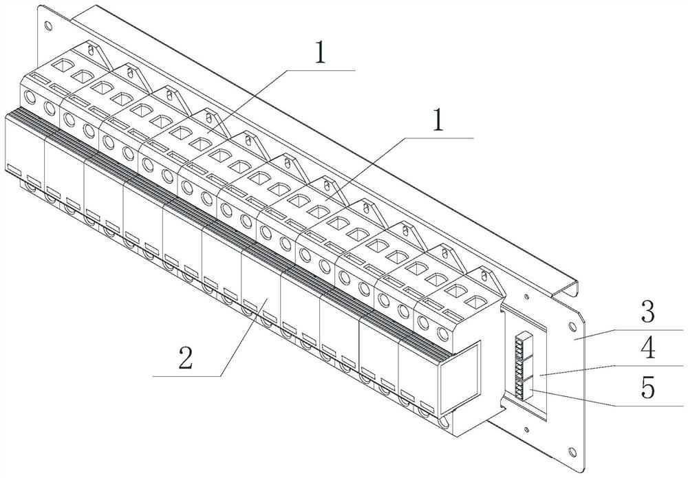 A hot-swappable power supply monitoring device