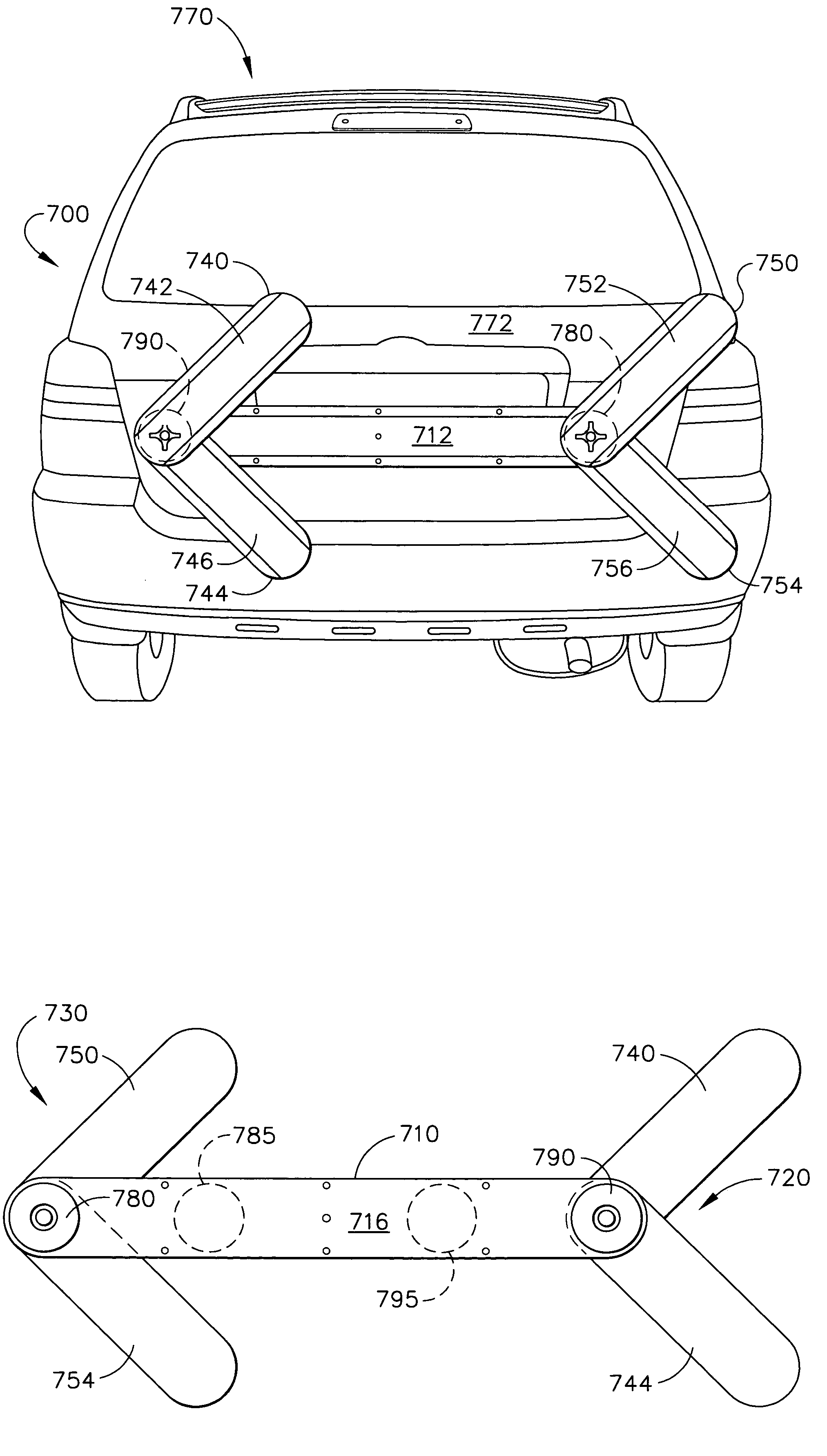 Reflective arrowhead traffic sign apparatus with magnetic mounting