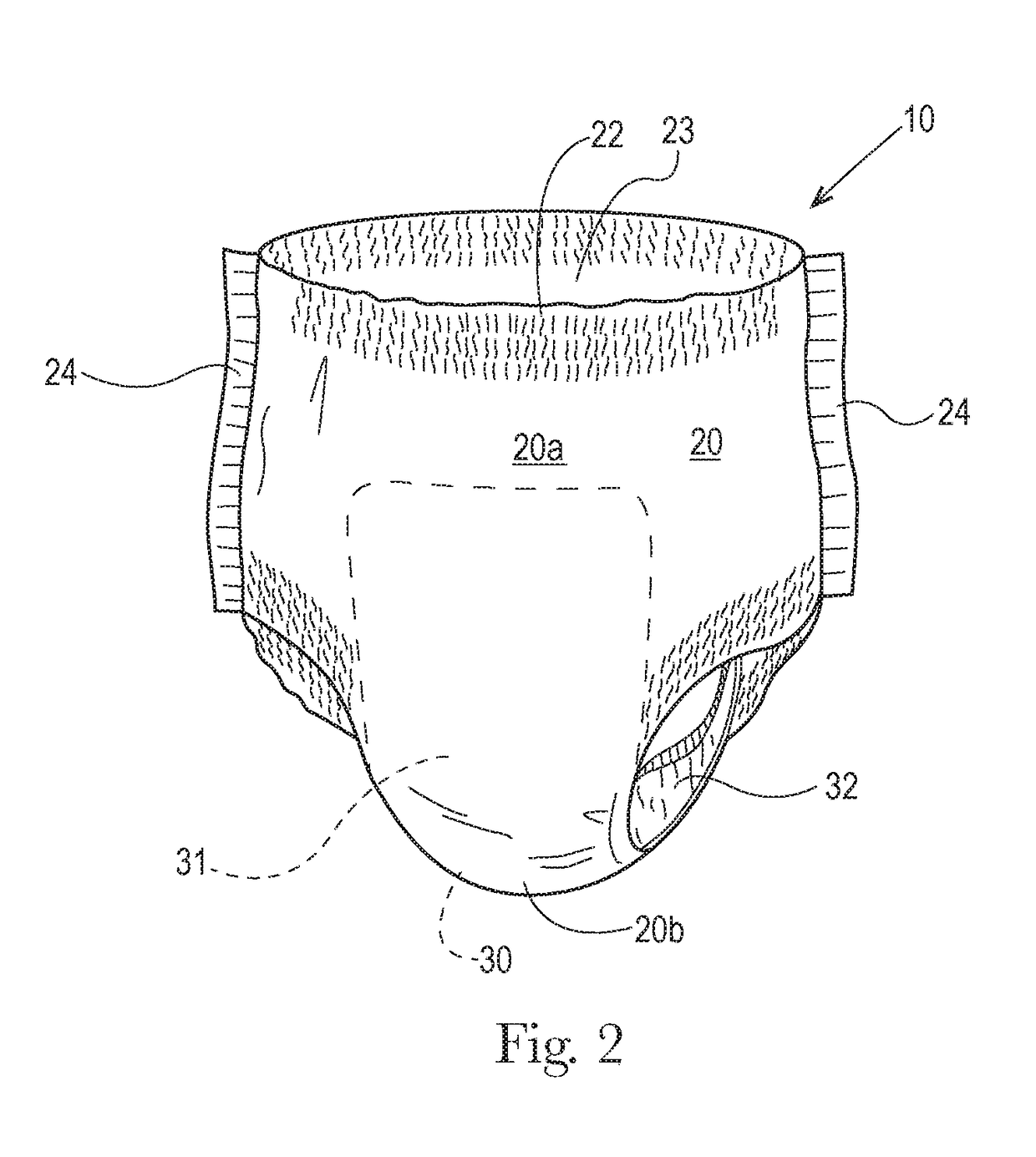 Nonwoven web material having bonding favorable for making directional stretch laminate, and directional stretch laminate