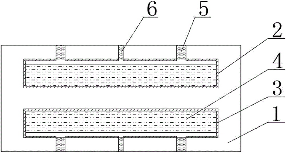 Phase change energy storage composite concrete block and preparation method thereof