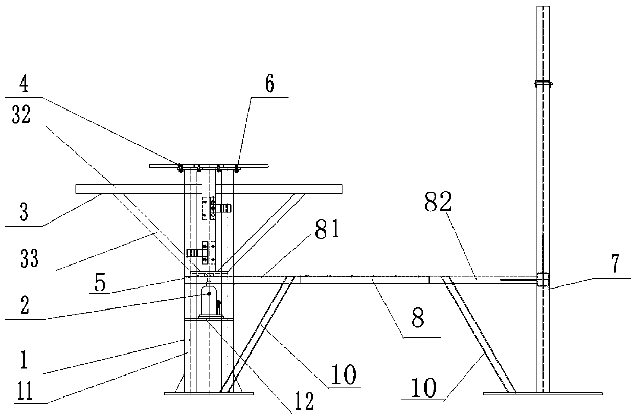 Crane slewing bearing assembly tool