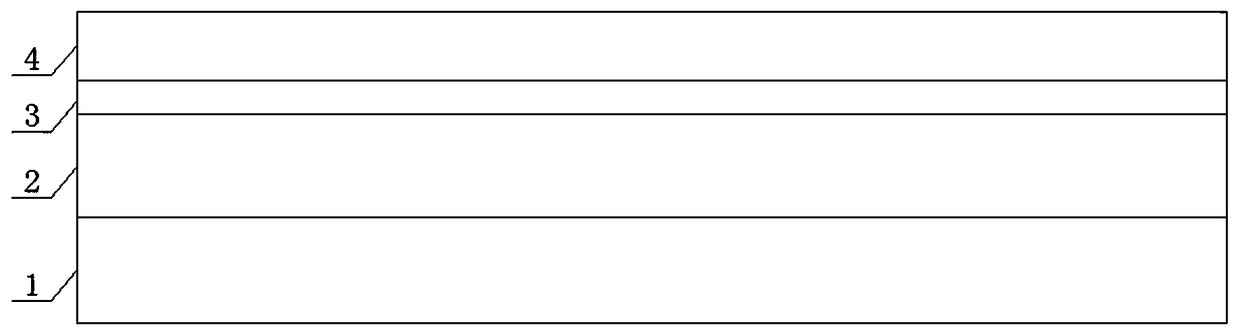 Bimetal-layer annular-interdigital-electrode flip-chip LED chip and manufacturing method thereof