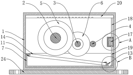 Oil receiving method for reducer of pumping unit in oil field