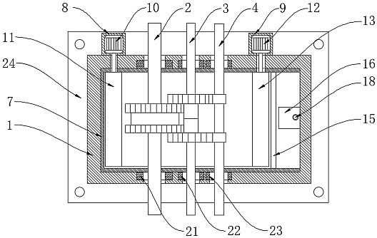 Oil receiving method for reducer of pumping unit in oil field