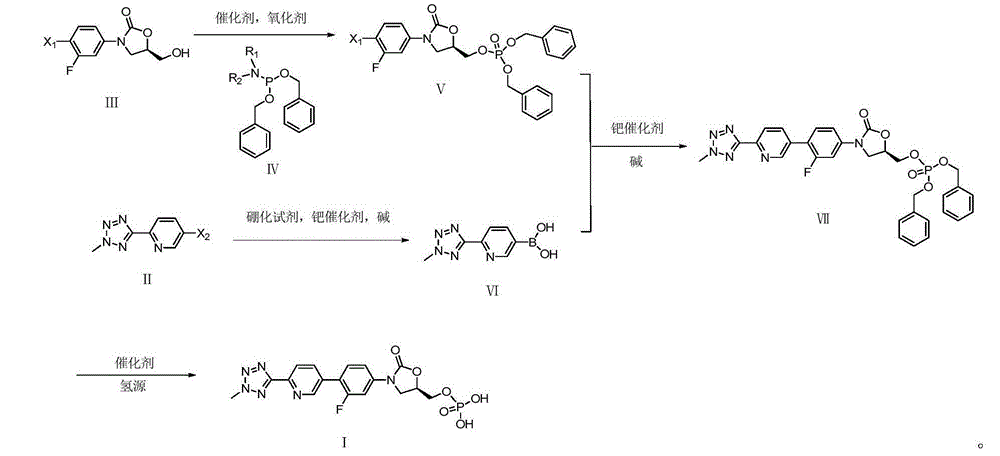 Bacterial protein synthesis inhibitor preparation method