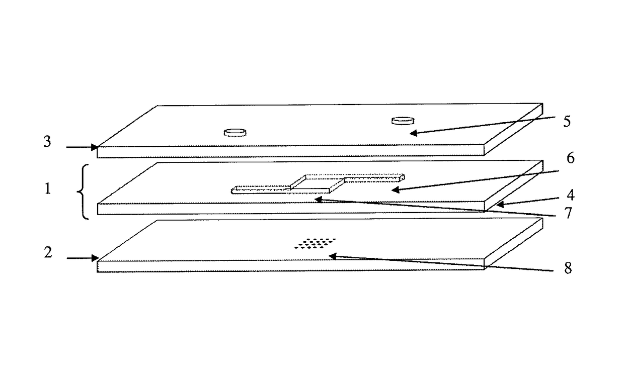 Automatic injection device for microarray chip and automatic injection hybridization microarray chip