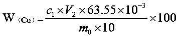 Method for measuring copper content of anode copper through automatic potentiometric titrator