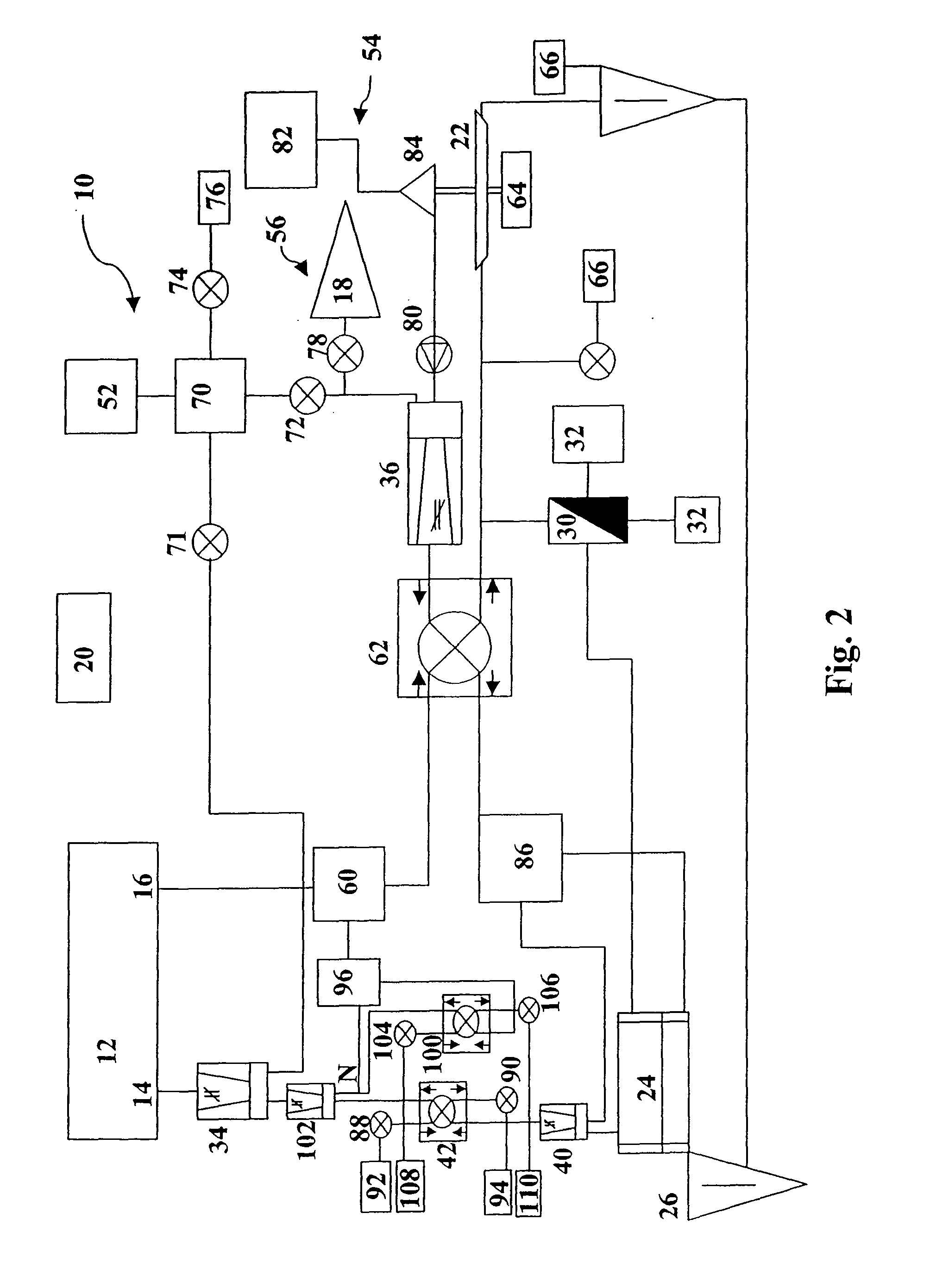 Air conditioning system for aircraft cabins