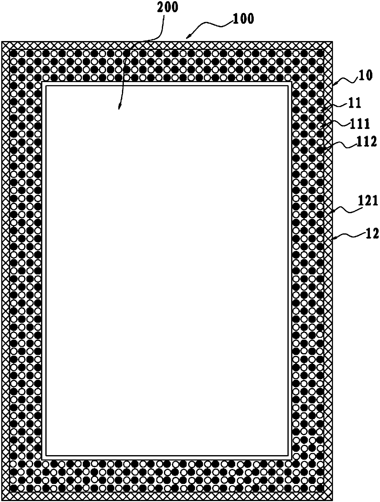 Spliced board process side and board splicing method