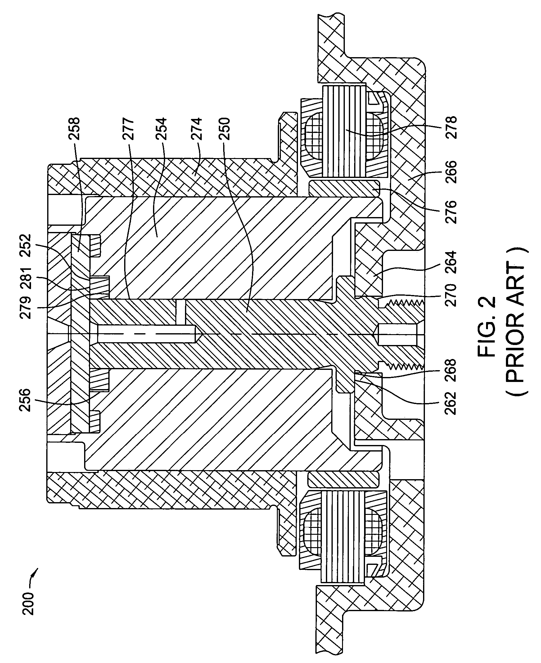 Fluid dynamic bearing configured with an orbital ring for higher efficiency