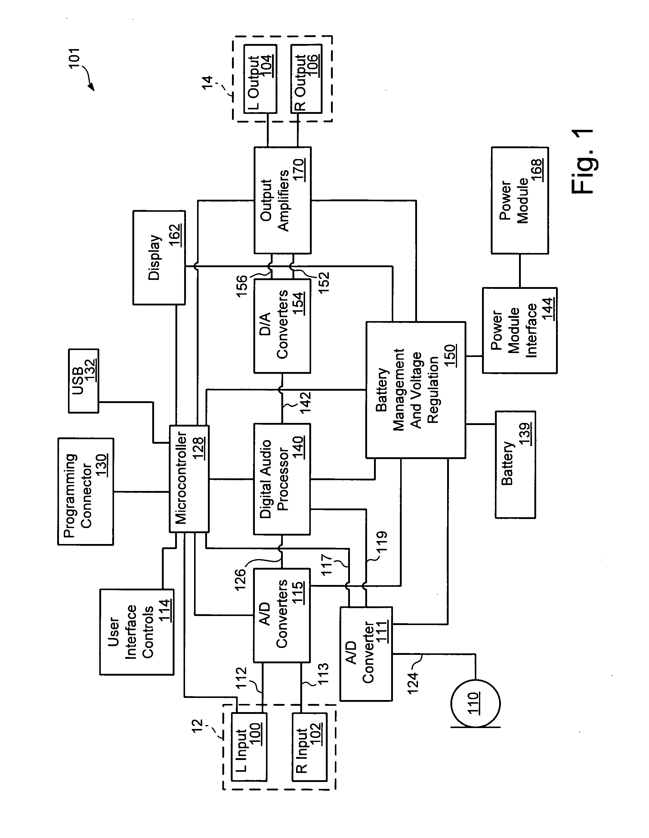 Digital audio processor device and method