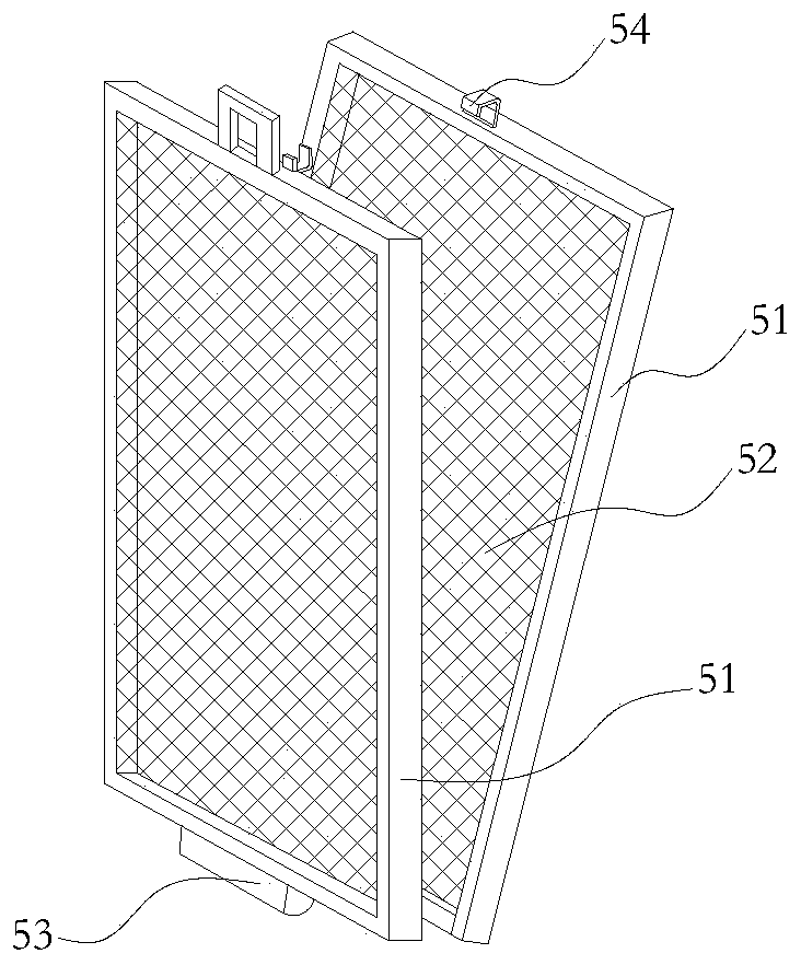 Method for preparing preserved vegetable dried pork and drying rack for preserved vegetable dried pork