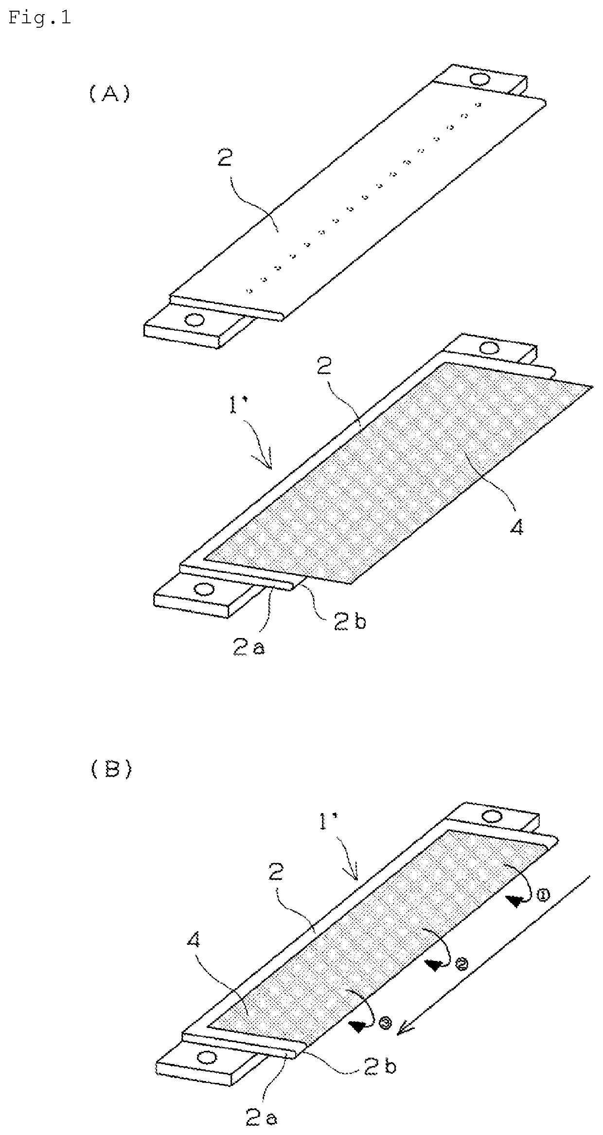 Manufacturing method and manufacturing device for peeling member