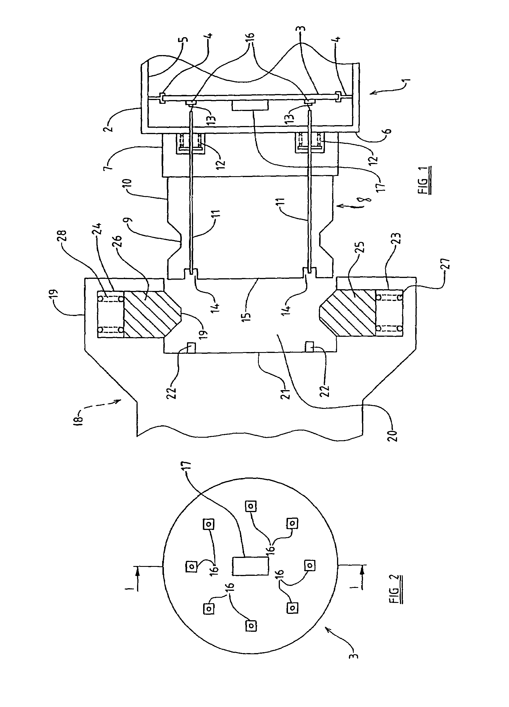 Tool holder arrangement