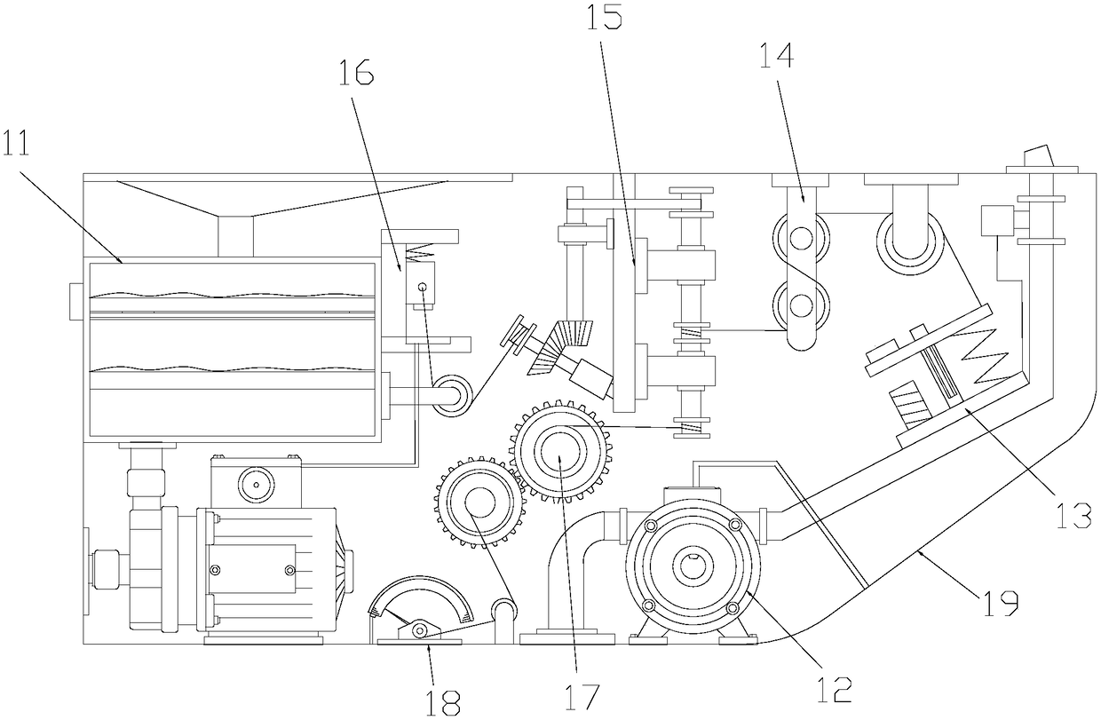 Cleaning logistics device suitable for manufacturing of illumination equipment