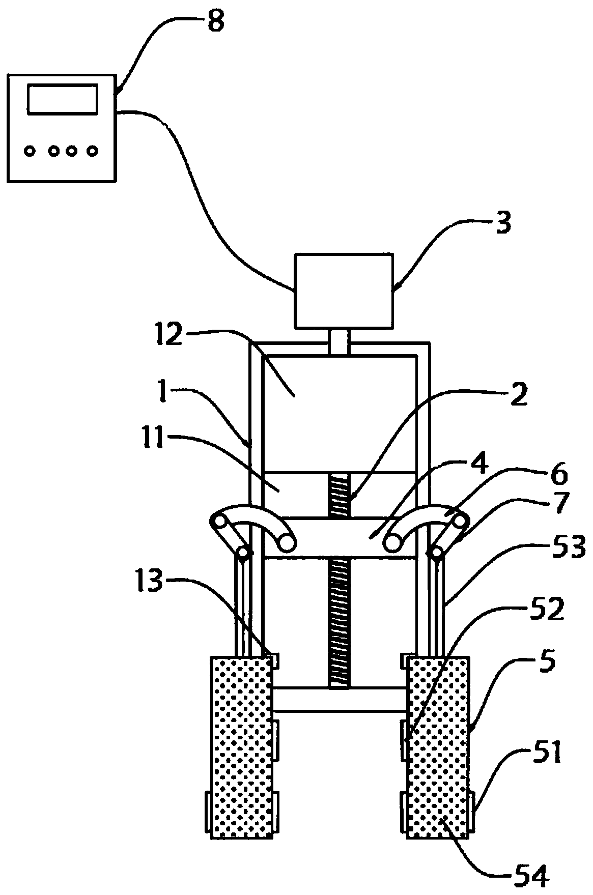 Full-automatic intelligent adductor leg splitter