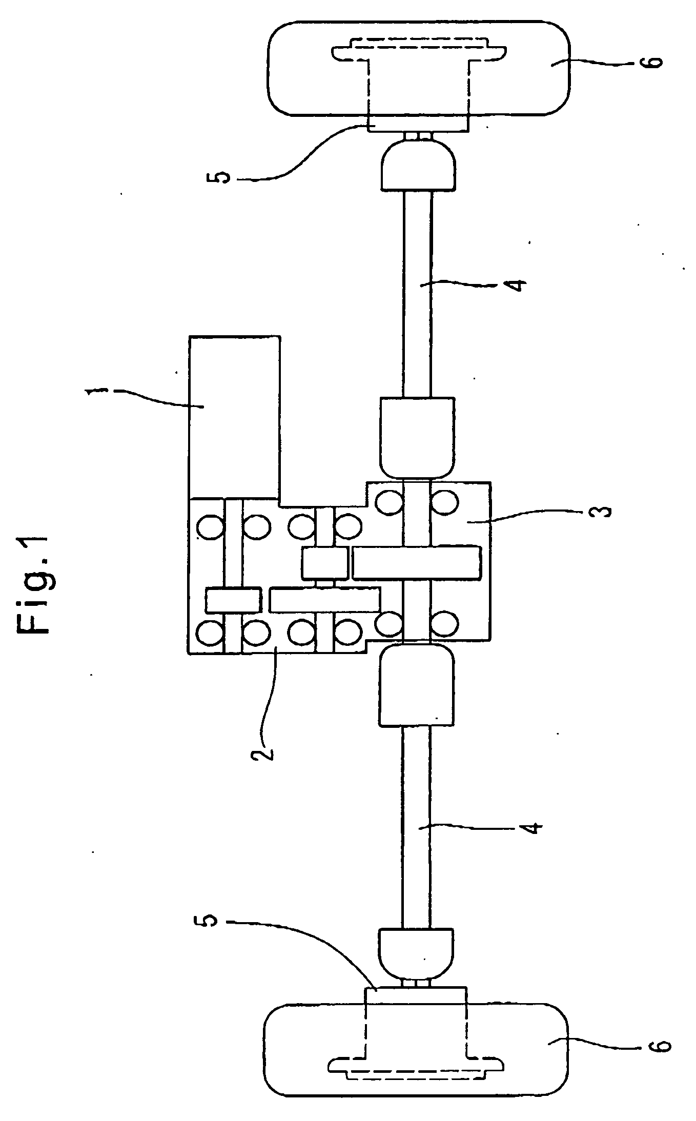 Power transmission mechanism and electric drive system using the same