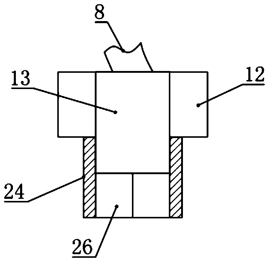 Prefabricated concrete sandwich heat preservation board production device