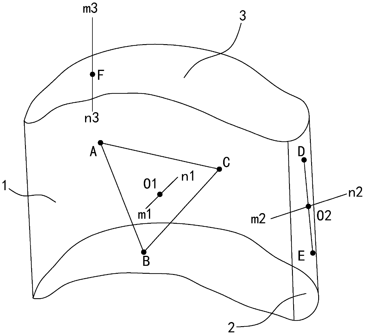 Machining method of on-machine detection and correction of small hole of numerical control EDM in turbine blade